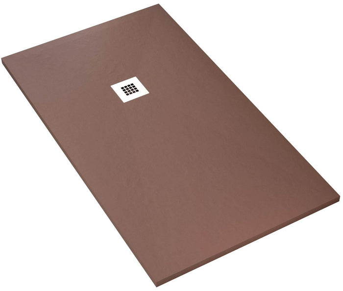 Piatto Doccia 100x120 cm in Pietra Bonussi Everest Marrone