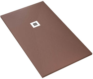 Piatto Doccia 80x110 cm in Pietra Bonussi Everest Marrone