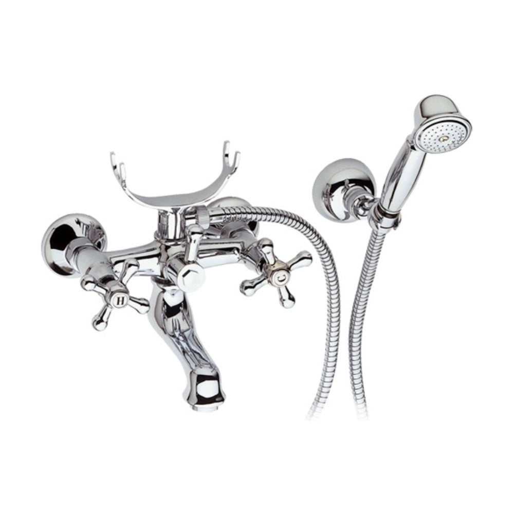 Rubinetto vasca con doccia duplex - serie liberty