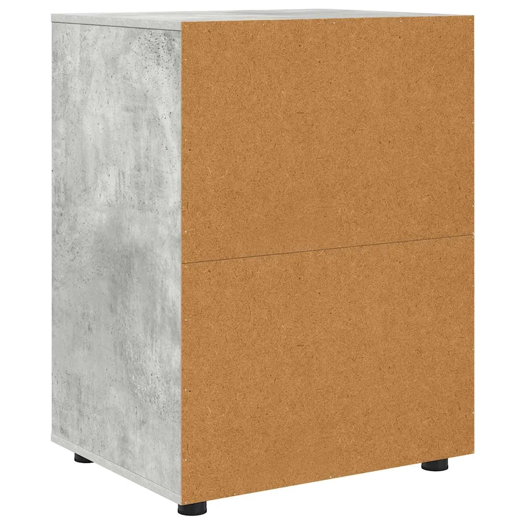 Armadio Grigio cemento 60 x 48 x 81 cm Legno multistrato