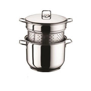 Pentola Bollipasta Cuicipasta Pastarella in Acciaio Inox Vittoria 24 cm