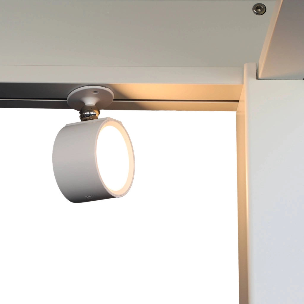 Set 2 lampade ricaricabili per pergola, bianco