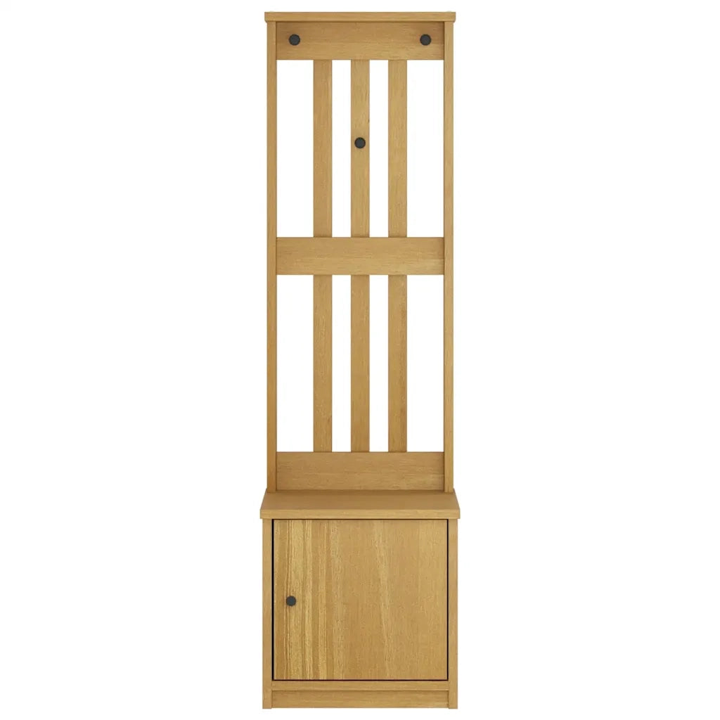 Albero da Ingresso SANDNES 45x40x159,5 cm in Legno di Pino