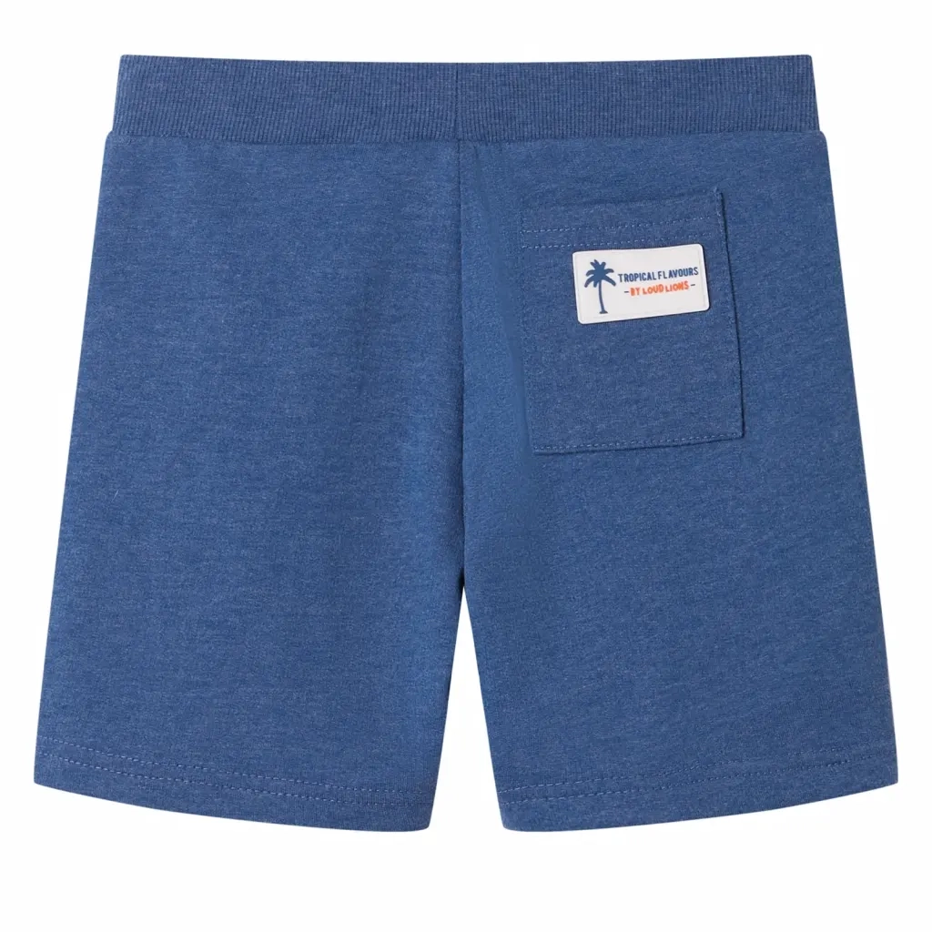 Pantaloncini per Bambini con Coulisse Blu Scuro M¨¦lange 116 CFW7012894