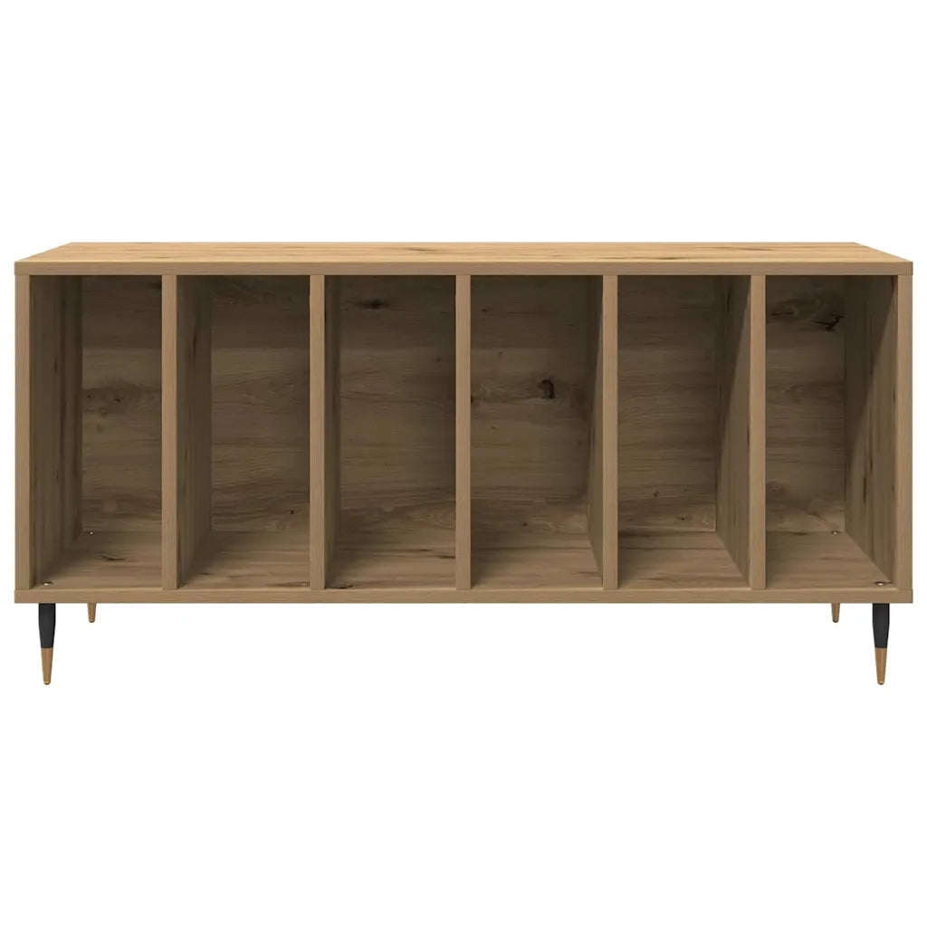 Mobile porta vinili rovere artigianale 100 x 38 x 48 cm 862900