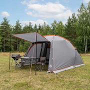 Tenda a tunnel Grigio e arancione 361 x 235 x 147 cm 42017402