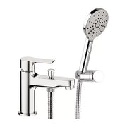 Miscelatore per lavabo dotato di deviatore con doccino serie Energy