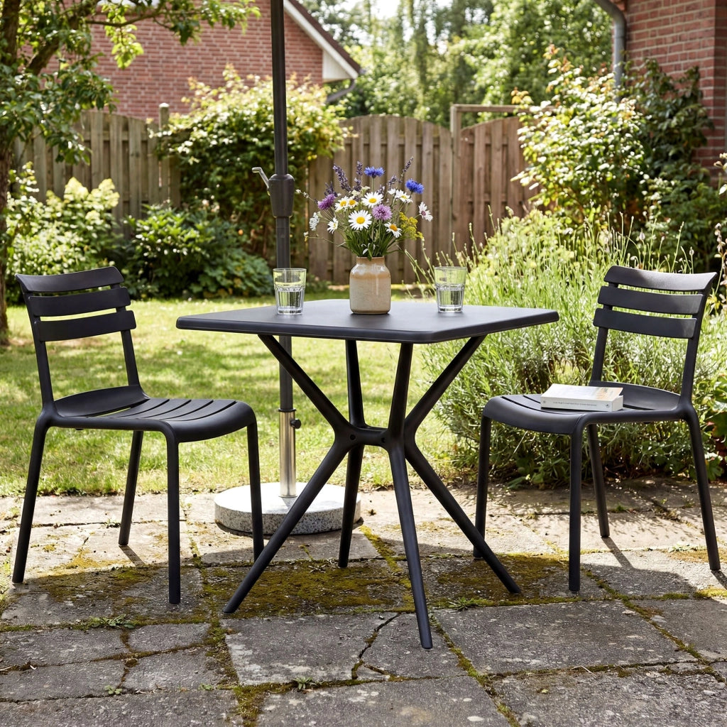 Set di mobili da giardino Vela con 2 sedie 1