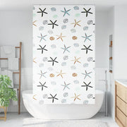 vidaXL Tenda a Rullo Doccia 130x240 cm Larghezza Tessuto 126 cm