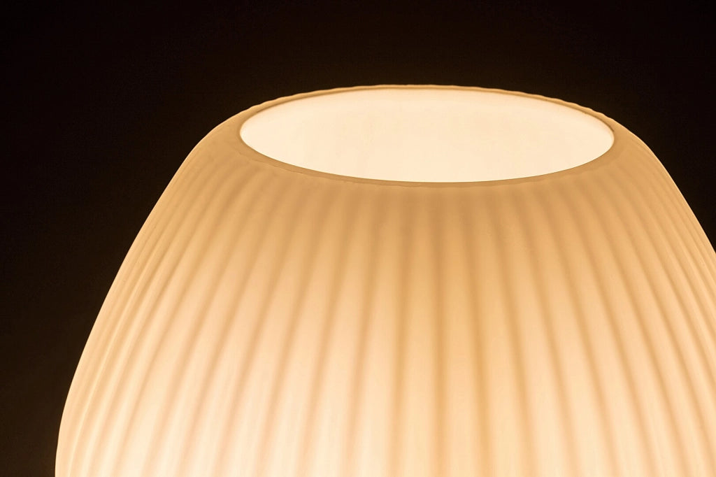 Lampada da tavolo bianca in vetro E14 Vinelle Rabalux 74023