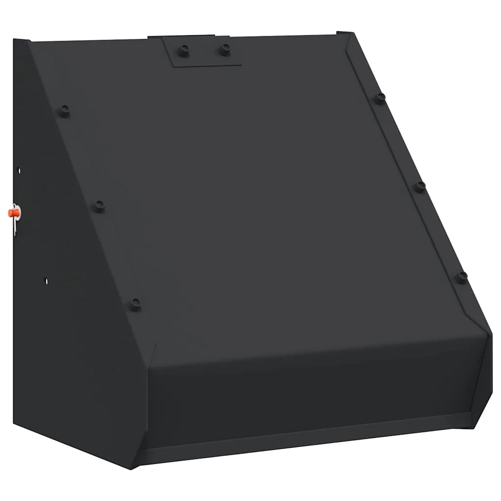 vidaXL Trappola per pallini Nero 31 x 23 x 31.5 cm Acciaio