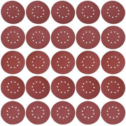 Schuurpads Plus 215 mm 10 aperture per Muur e Plafond Sopraelevatore - Schuurpads con Adesivo 60/80/120/150/240 Grana - 5 pezzi per Grana - Per Sopraelevatore a Secco