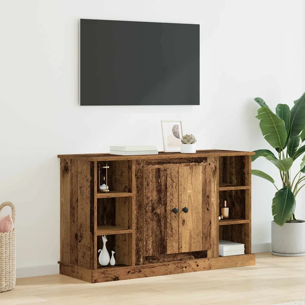 Credenza | Madia | Buffet da pranzo | Armadio da pranzo Legno vecchio 100 x 35,5 x 60 cm Legno multistrato