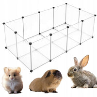 Recinto per piccoli animali come conigli, roditori e criceti. 125 cm