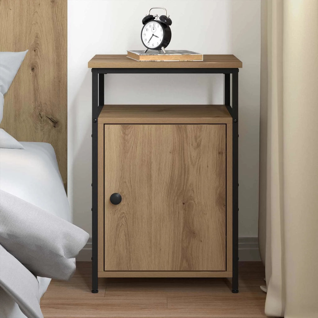 Armadio da Notte rovere artigianale Legno multistrato