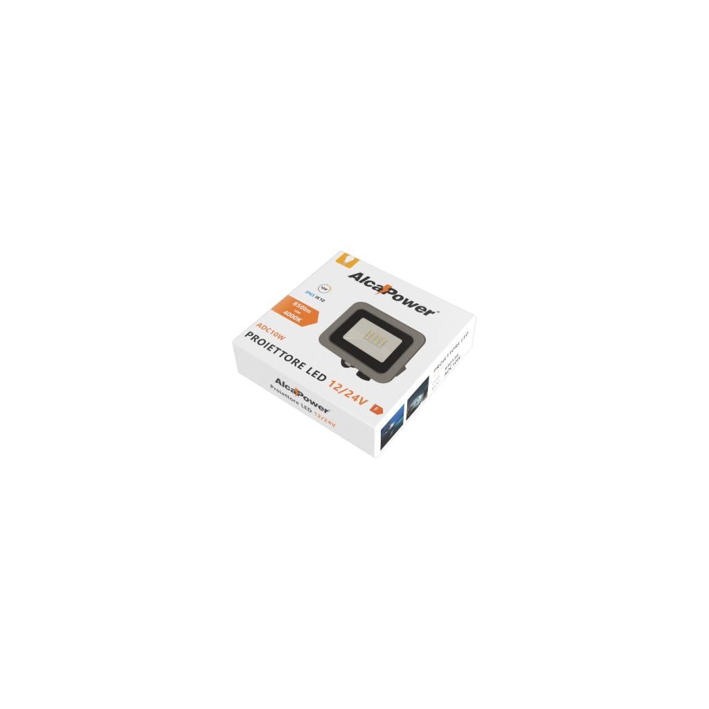 Proiettore LED 9-30V AC/DC 10W 850lm 4000K