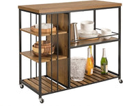 Carrello da Cucina Industriale con Ruote - 110 x 45 x 92 cm