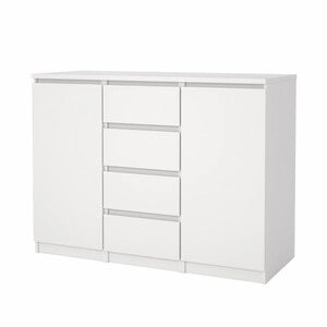 KIT MADIA 2ANTE+4CASS NAIA 121X50X91CM BIANCO