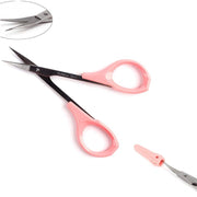 Trade Shop - Forbici Forbice Protezione Punta Dritta Acciaio Inox Unghie Unghia Manicure -