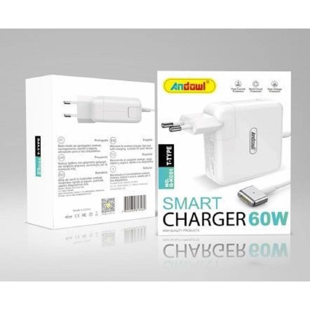 Trade Shop - Caricabatterie Adattatore Caricatore Cellulare Alta Velocità Type-t 60 W Q-kc01 -