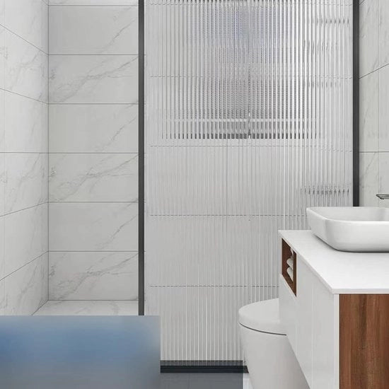 Decorativa pellicola per finestre con finitura opaca - 50 x 300 cm pellicola decorativa UV-resistente - riciclabile - pellicola isolante per finestre - pellicola per finestre - alta durata - adsorbenza statica - protezione dalla privacy