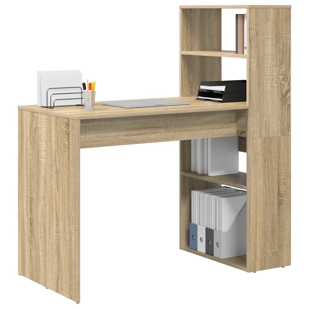 Scrivania Rovere Sonoma 113 x 54 x 120 cm Legno multistrato 869276