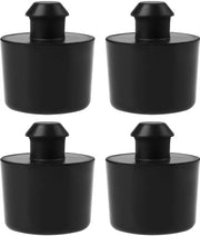 Flessibilità Solid - Buffer in Gomma - 4 Pezzi - Assorbimento Shock - Demagnetizzazione Vibrazioni - Compatibile con MZ ETZ 125/150/250/301/251 - Gomma di Alta Qualità - Diametro Esterno 21,5/19,5 mm, Altezza 26 mm - Buffer Sedile