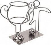 Supporter di calcio - design calciatore - sportivi - amanti del vino - 30 x 10 x 20 cm.