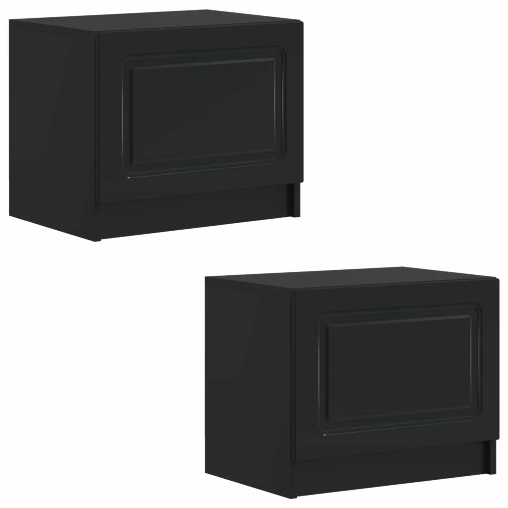 Mobile TV Nero Legno ingegnerizzato 897776