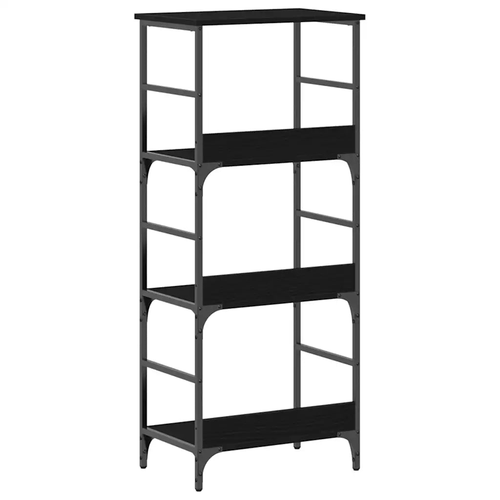 Libreria Rovere Nero 50 x 33 x 117,5 cm Legno multistrato 863553