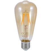 Lampadina LED Filamento ST64 E27 2000K 350lm Polux