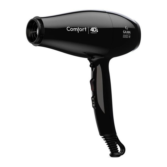 GA.MA Phon Comfort 4D Therapy Ultra Ozone Ion Gama: Made in Italy, tecnologia agli ioni, anti crespo, anti-età, ricostruzione molecolare dei capelli, componenti interni in tormalina, 2200 W, 6 combinazioni di temperatura e velocità, colpo d'aria fredda.