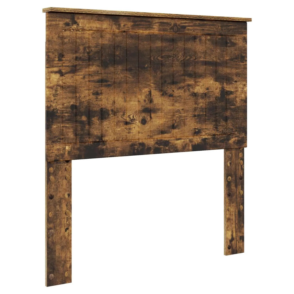 Letto con Contenitore Rovere fumé 90 x 190 cm Legno multistrato 3411254