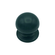 Pomolo fisso per porta SAGUATTI 869/70SAB in alluminio verde opaco