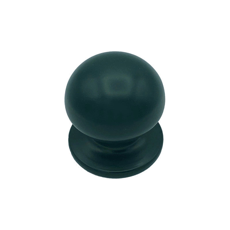 Pomolo fisso per porta SAGUATTI 869/70SAB in alluminio verde opaco