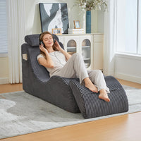 Poltrona relax moderna - Xylo - Design ergonomico schiuma elastica cuscino estraibile