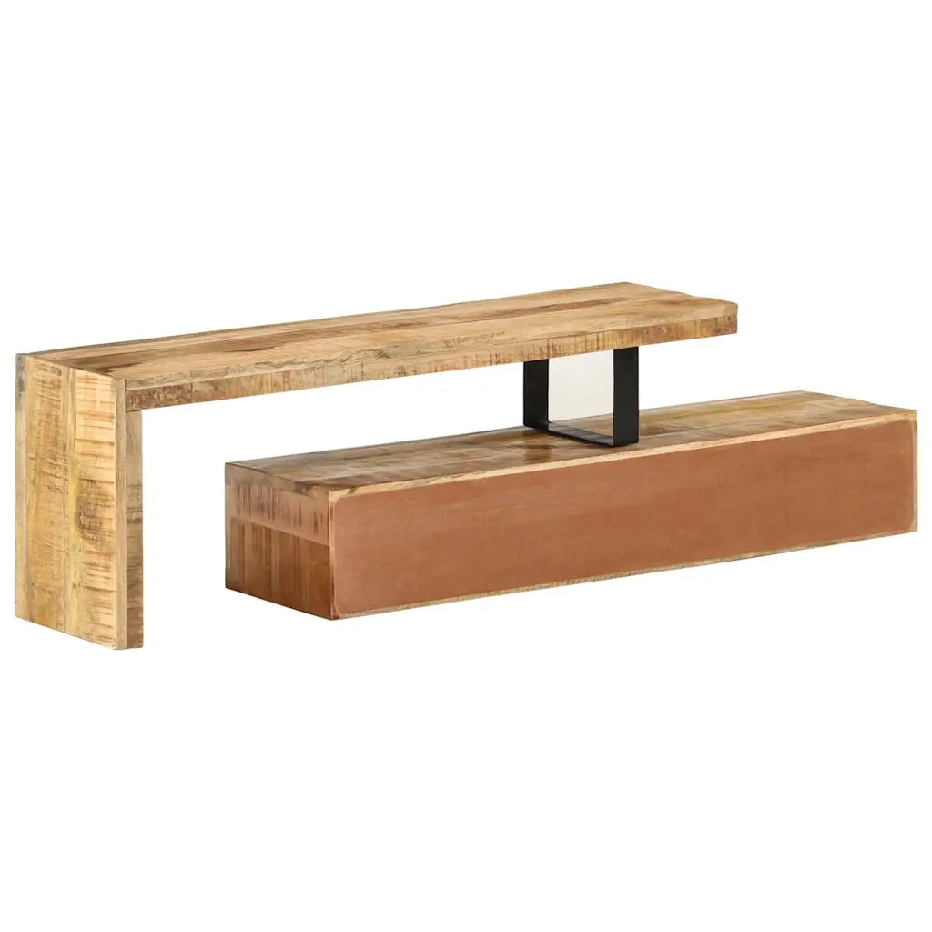 Mobile TV (118-200)x30x40 cm in legno massello di mango 351779