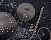 Set Doccia Da Incasso Rea Lungo Grip Gun Grey + Box