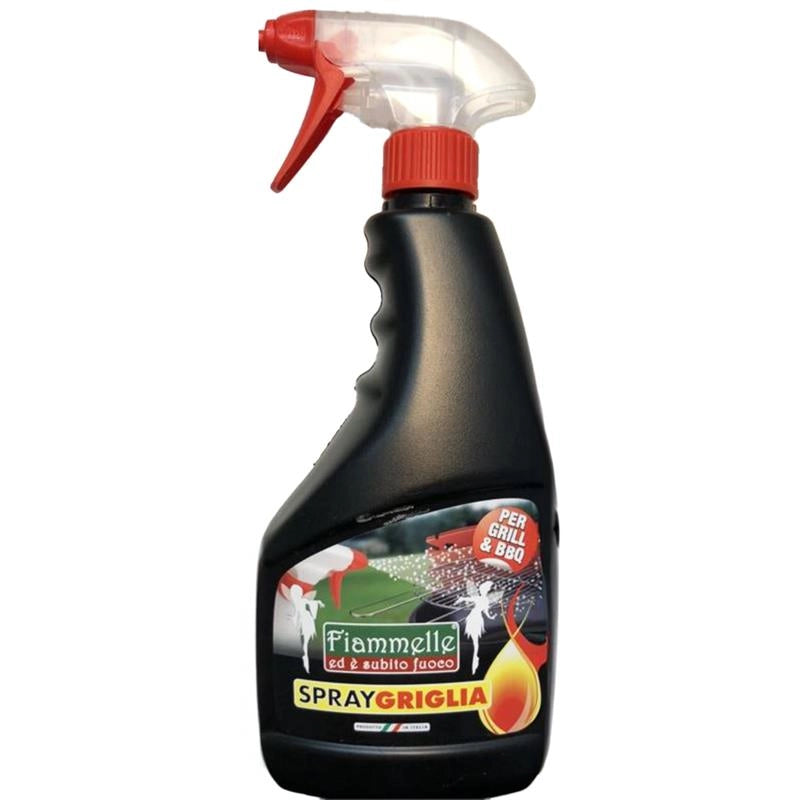 SPRAY PULITORE GRIGLIA  SOLUZIONE PER GRILL E BARBECUE PULITI E BRILLANTI 750 ML