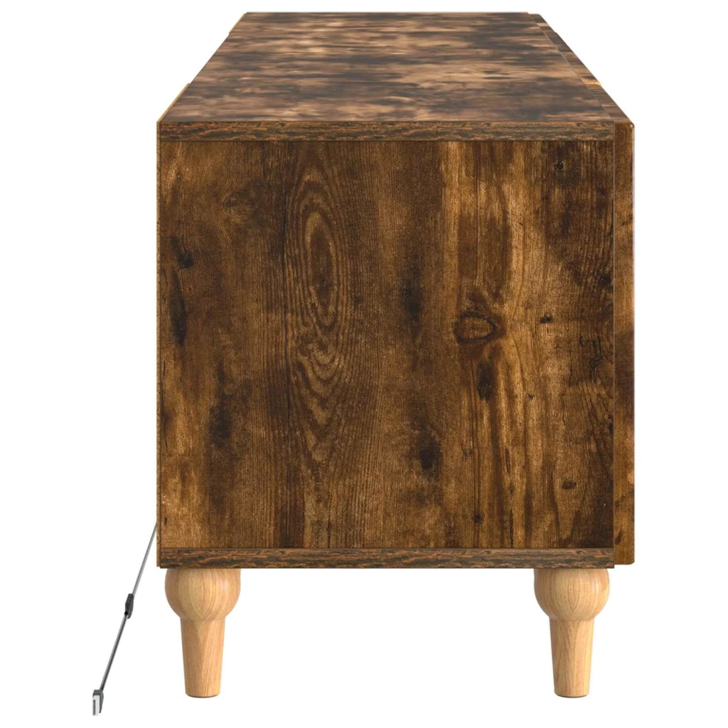 Mobile TV LED Rovere Fumo Legno ingegnerizzato 896250