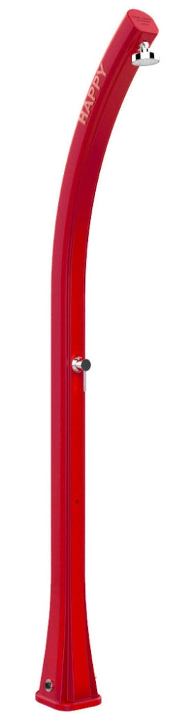 Doccia Solare da Esterno Giardino 23L Miscelatore Arkema Happy Ruby