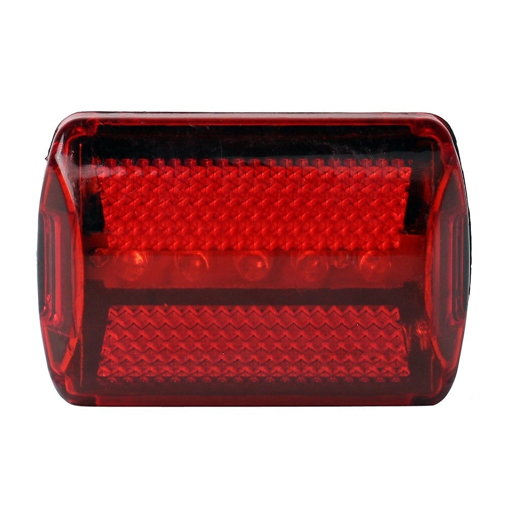 Trade Shop - Set Luci Led A Batteria Anteriore Posteriore Per Bici Attacco Universale Xc-2075 -