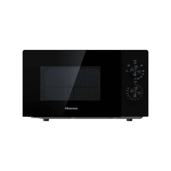Hisense h20mobp1g forno a microonde nero microonde con grill superficie piana 20 l 700 w
