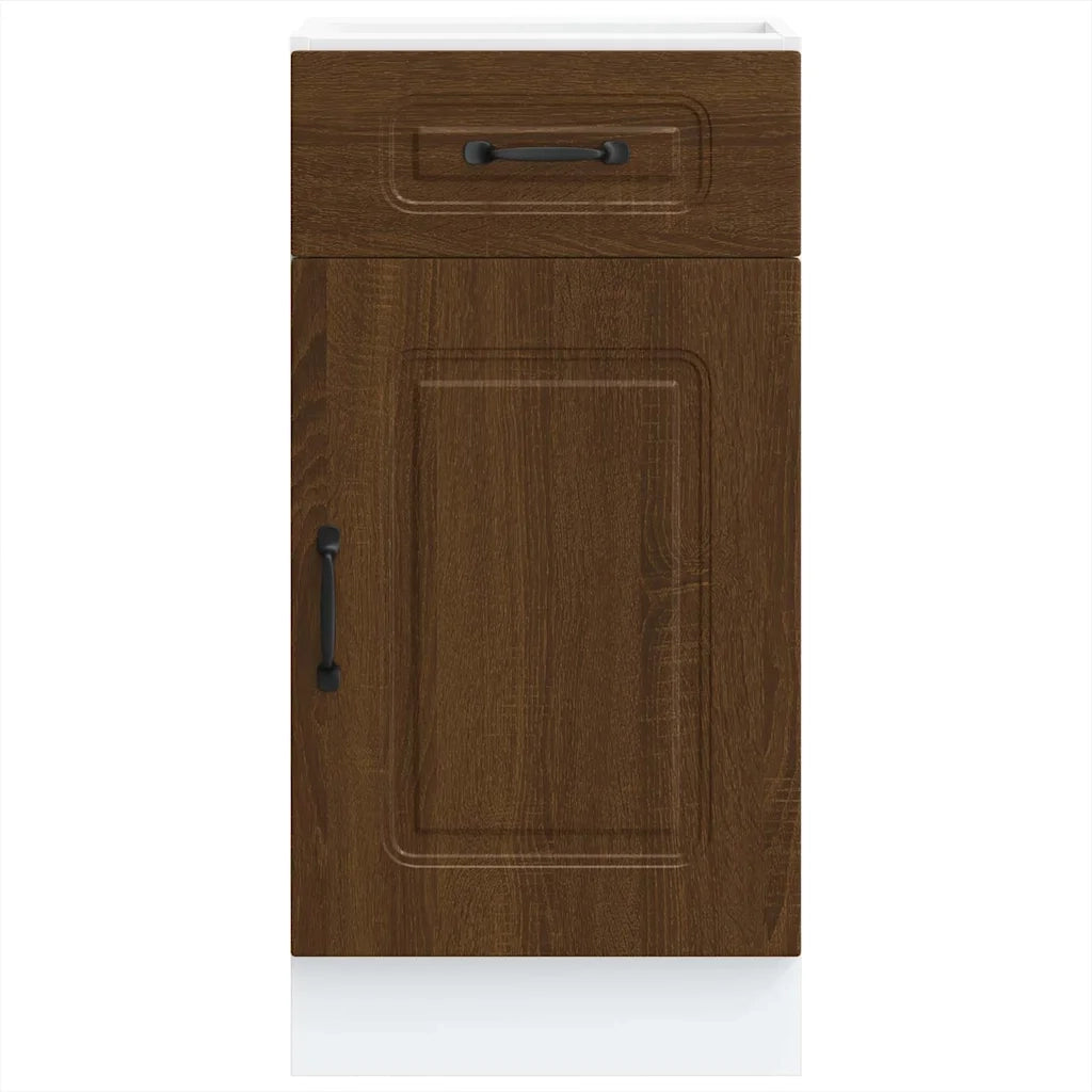 Base da Cucina Kalmar Rovere Marrone in Legno Multistrato 853474