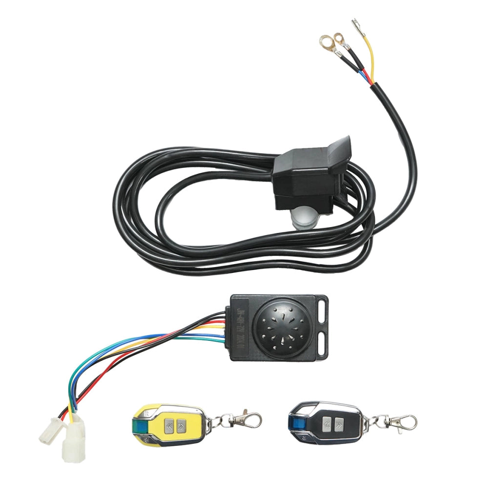 Kit Cilindro idraulico per ribaltabile da 2 tonnellate con telecomando wireless 24V 1,2Kw
