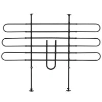 Griglia di Separazione Estensibile per Auto, Barriera di Sicurezza, Barra Regolabile per Cane, Nero