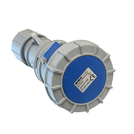 Presa industriale ecova 30535 32a 230v 2p+t ip67