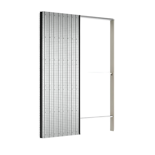 Controtelaio interni porta scorrevole anta singola intonaco logika ermetika *** misure 90 x 210 cm, confezione 1