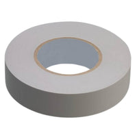 Kit nastro isolante in pvc autoestinguente multicolore per impianti sicuri *** colore grigio, dimensioni 19 mm x 25 m...