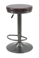 Sgabello Imbottito Round Ø Cm 38X60-82